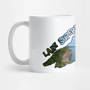 Lake Superior Outline (Palisade Head) Mug